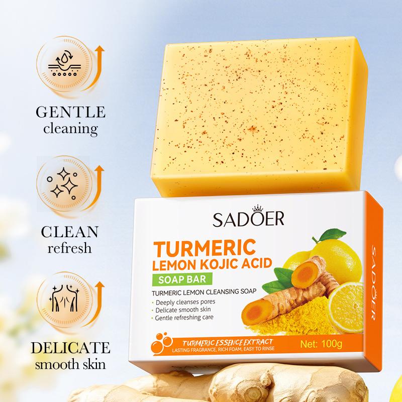 Kojic Acid Soap - 100g Kojic Acid Soap for Face,
