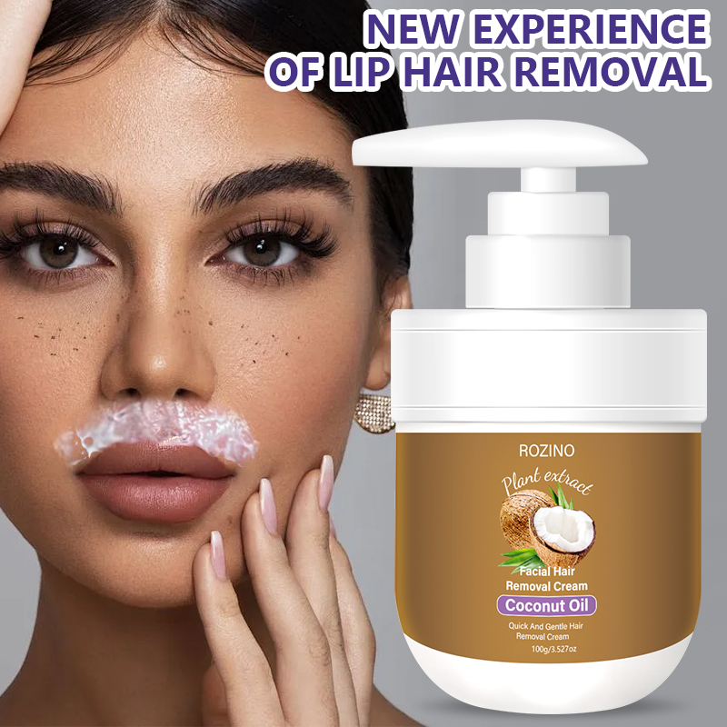 Skincare Ingredients - Rozino Coconut Oil Lip Hair Removal