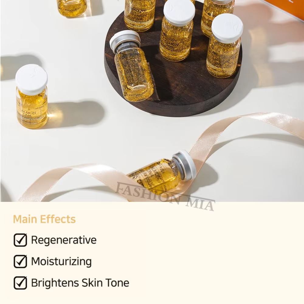 Korea 8ml Salmon DNA Gold Ampo - огляд і ціна Skincare Korea