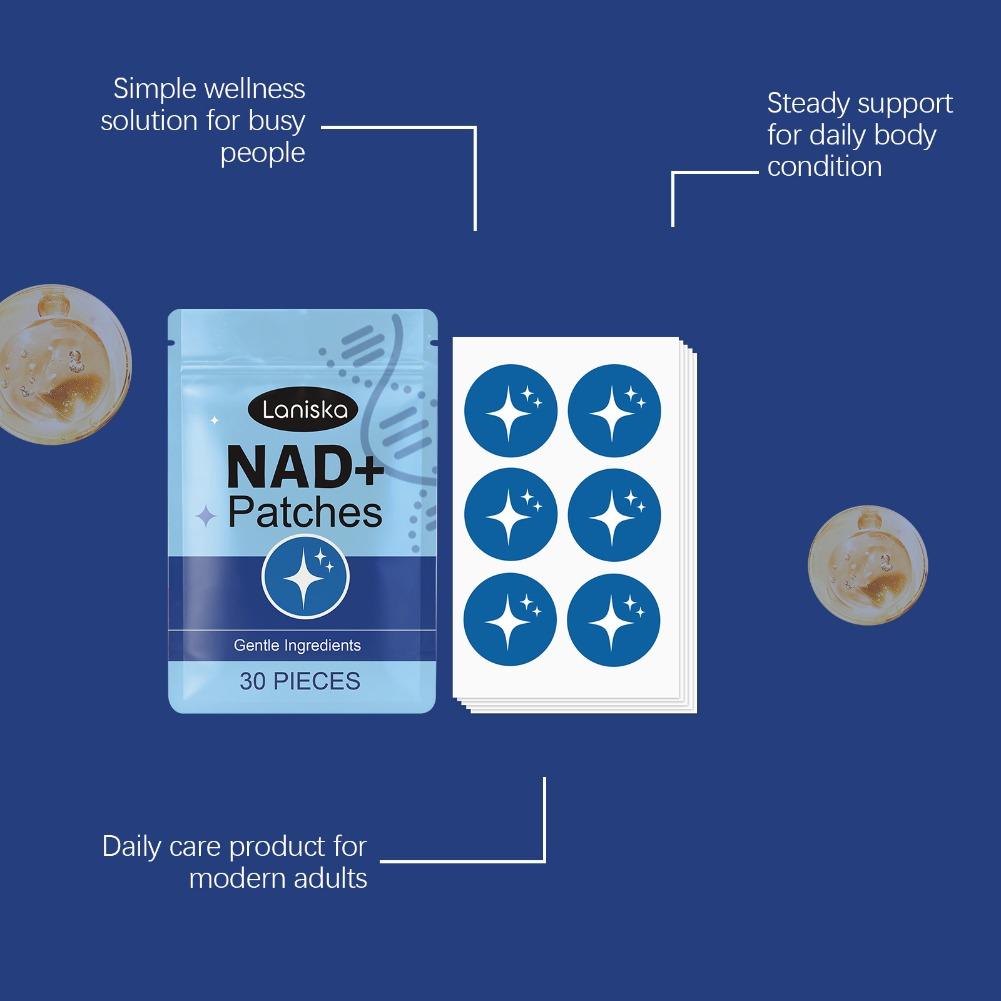 30-300pcs Laniska NAD+ Patches - огляд і ціна Skincare Ingredients