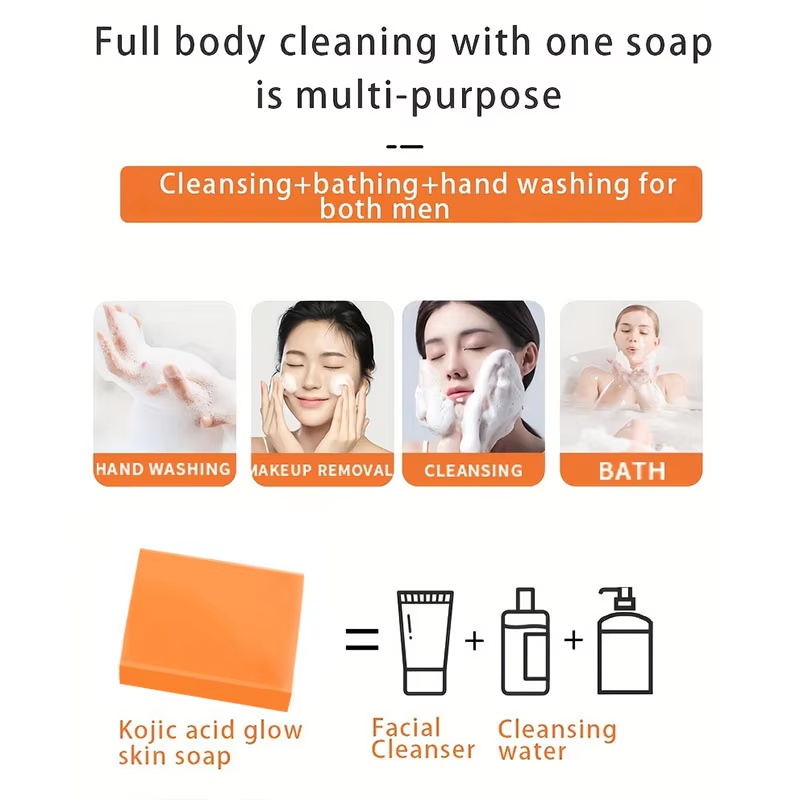 Kojic Acid Handmade Soap Gluta - огляд і ціна Kojic Acid Soap
