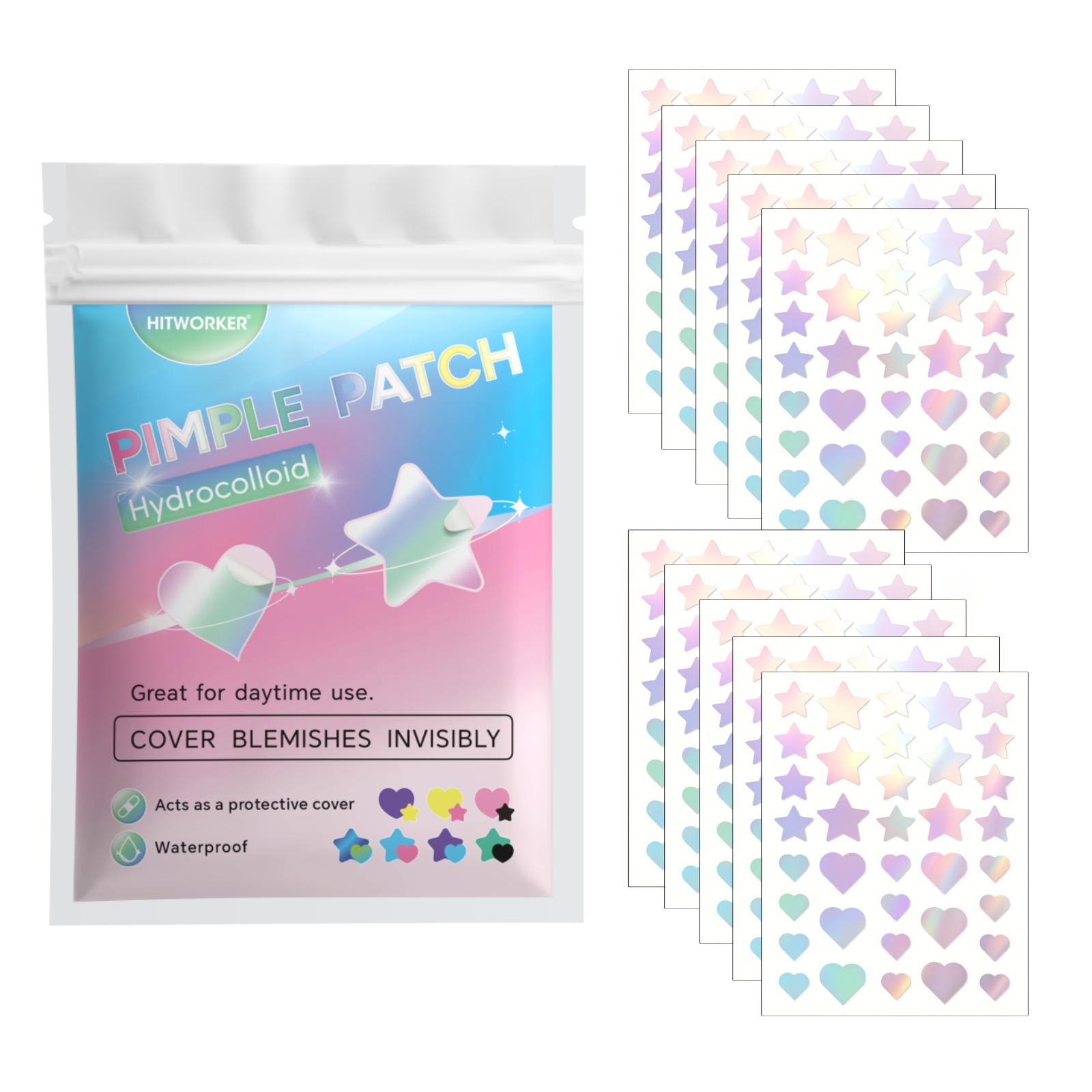 360pcs Colorful Acne Patches – - огляд і ціна Skincare Gentle