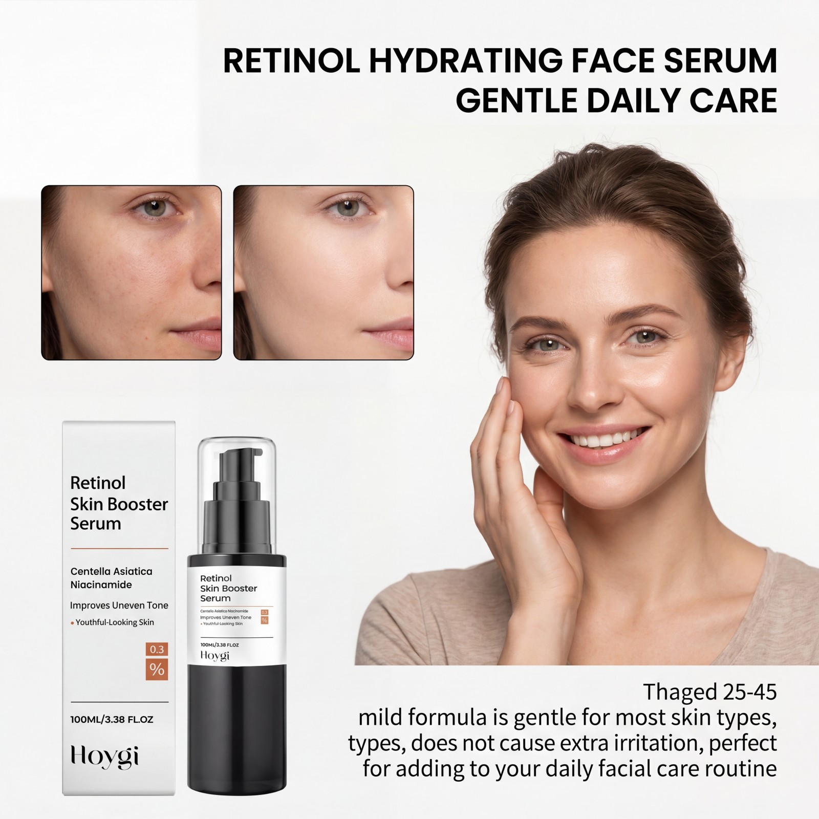 100ml Retinol Skin Booster Ser - огляд і ціна Skincare Ingredients