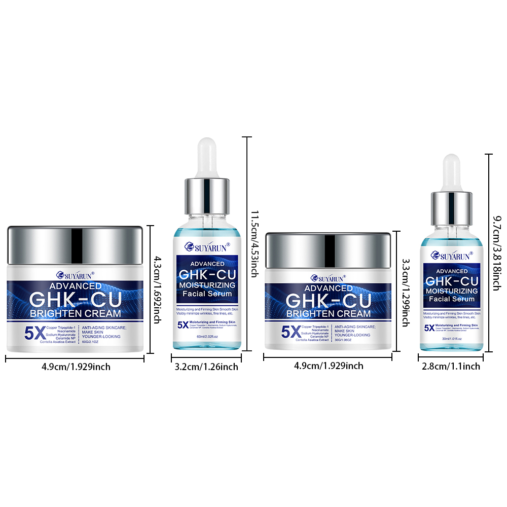 SUYARUN GHK-CU Cream & Serum - - огляд і ціна Skincare Gentle