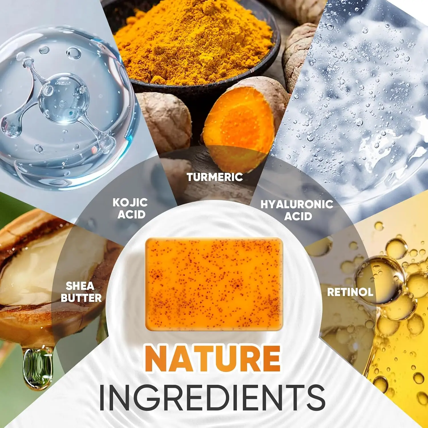4 Pack Turmeric Kojic Acid Soa - огляд і ціна Kojic Acid Soap