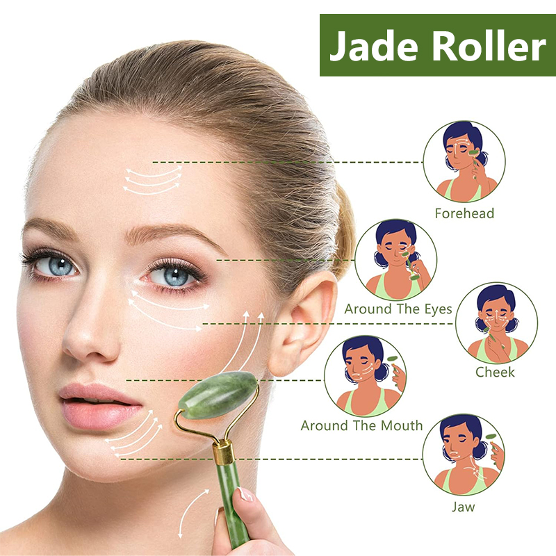 Natural Jade Roller Face Gua S - огляд і ціна Skincare Natur E