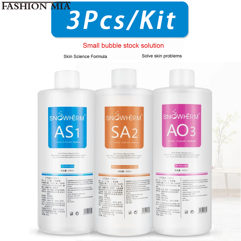 3 Pcs/1200ml Aqua Peel Solutio - огляд і ціна Skincare Korea