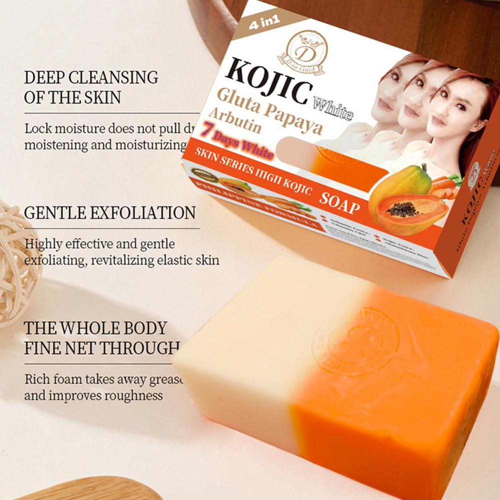 160g Papaya Kojic Acid Essenti - огляд і ціна Kojic Acid Soap