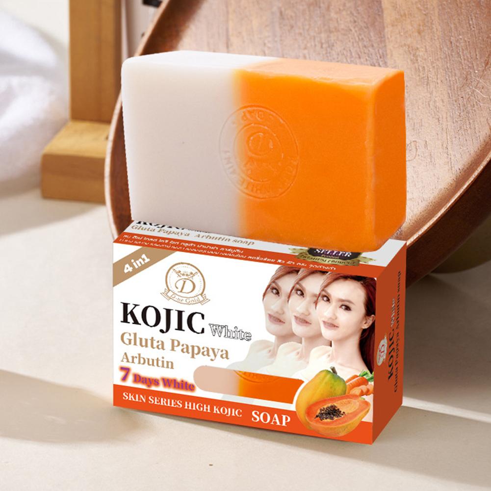 160g Papaya Kojic Acid Essenti - огляд і ціна Kojic Acid Soap