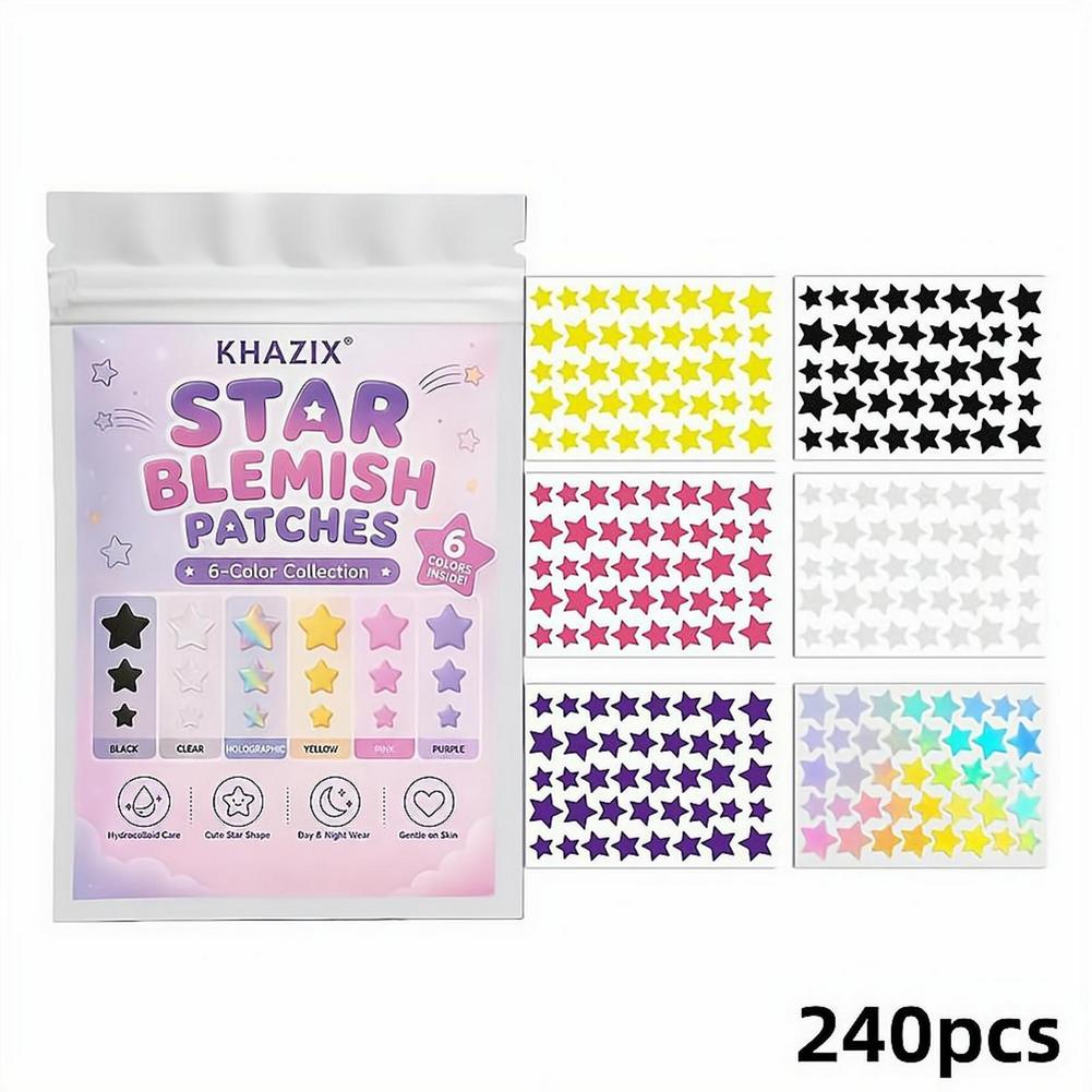 Seven-Color Star Pimple Patche - огляд і ціна Skincare Gentle