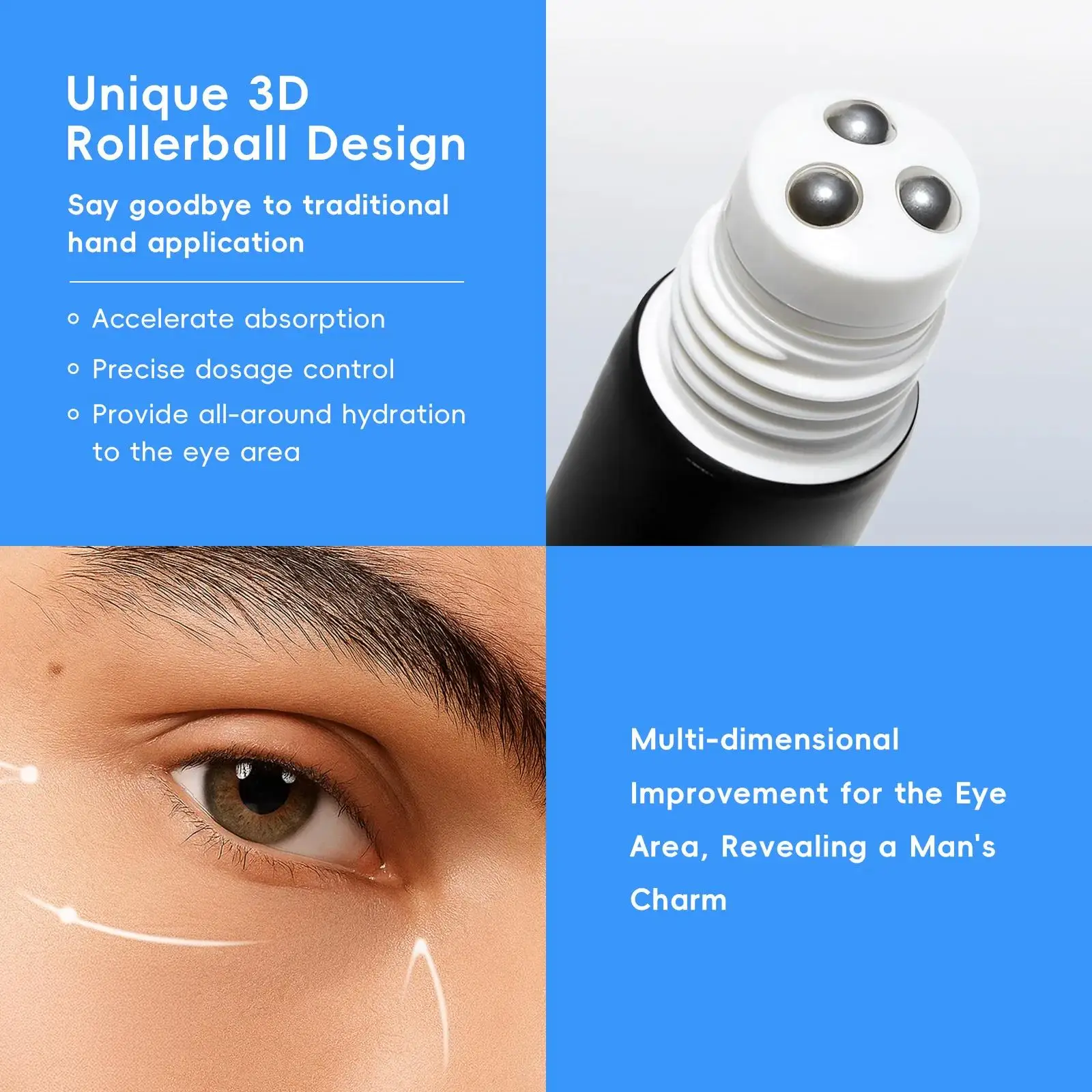 Professional Mens Eye Cream 20 - огляд і ціна Skincare Natur E