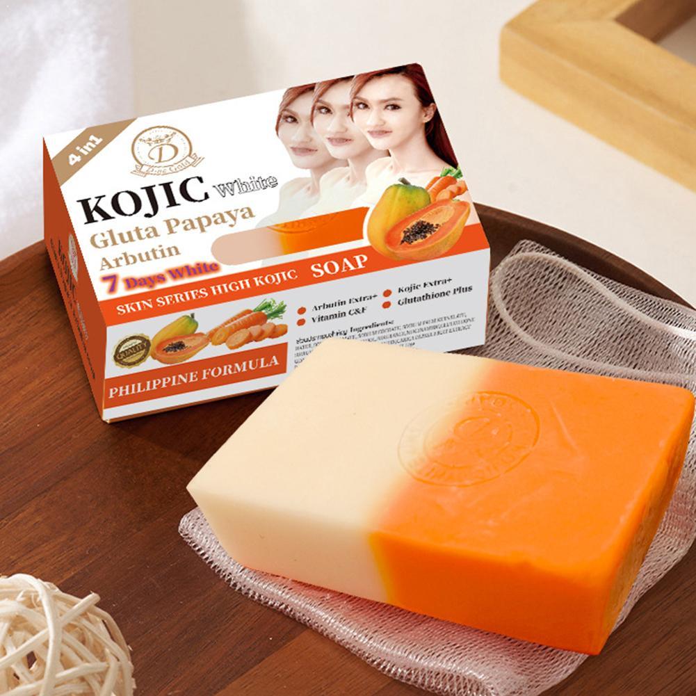 Papaya & Turmeric Handmade Soa - огляд і ціна Kojic Acid Soap