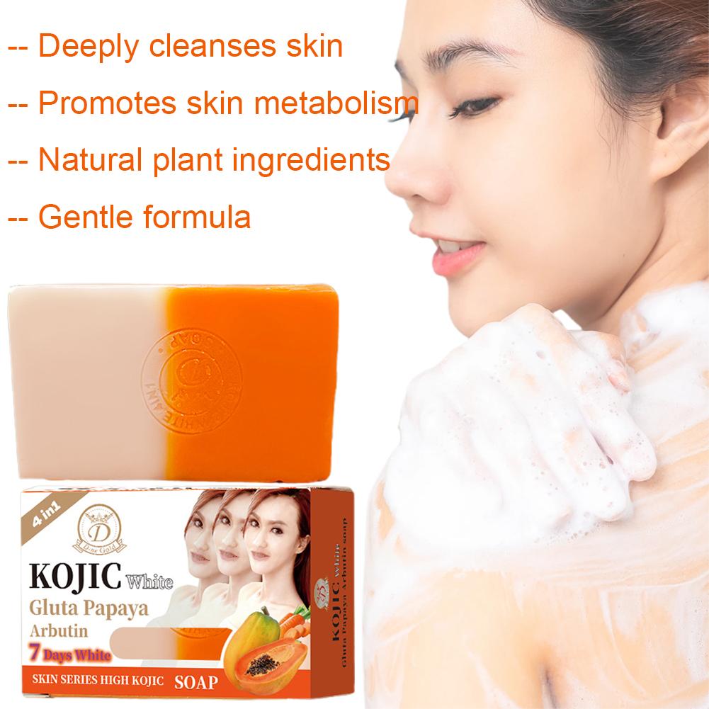 Papaya & Turmeric Handmade Soa - огляд і ціна Kojic Acid Soap